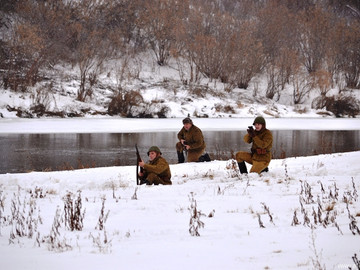 Реконструкция боев за Елец в декабре 1941