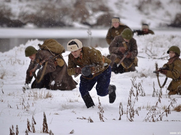 Реконструкция боев за Елец в декабре 1941