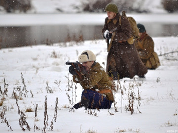Реконструкция боев за Елец в декабре 1941