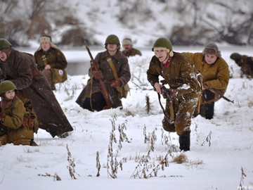 Реконструкция боев за Елец в декабре 1941