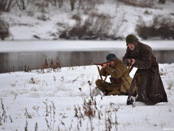 Реконструкция боев за Елец в декабре 1941