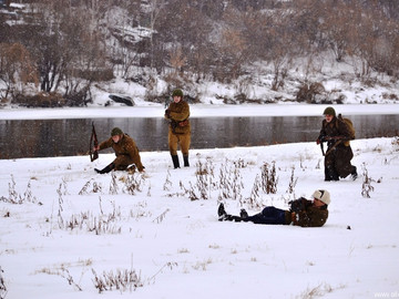 Реконструкция боев за Елец в декабре 1941