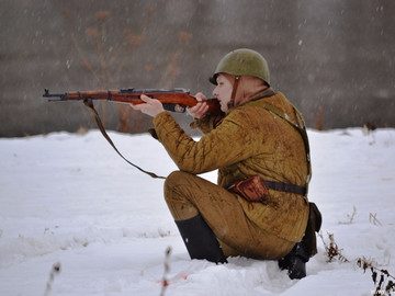 Реконструкция боев за Елец в декабре 1941
