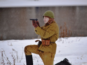 Реконструкция боев за Елец в декабре 1941