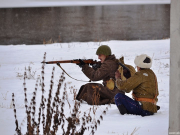 Реконструкция боев за Елец в декабре 1941