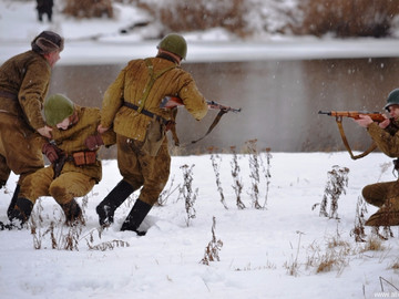 Реконструкция боев за Елец в декабре 1941