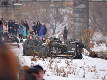 Реконструкция боев за Елец в декабре 1941