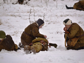 Реконструкция боев за Елец в декабре 1941
