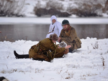Реконструкция боев за Елец в декабре 1941