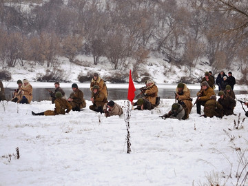 Реконструкция боев за Елец в декабре 1941