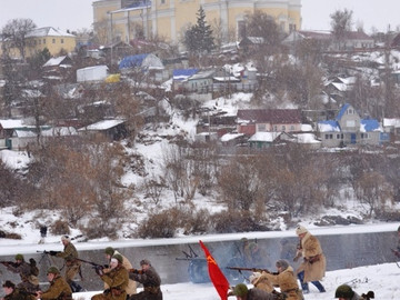Реконструкция боев за Елец в декабре 1941
