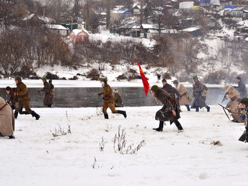 Реконструкция боев за Елец в декабре 1941