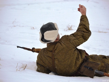 Реконструкция боев за Елец в декабре 1941