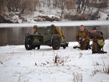Реконструкция боев за Елец в декабре 1941