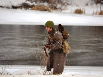 Реконструкция боев за Елец в декабре 1941
