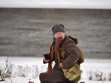 Реконструкция боев за Елец в декабре 1941
