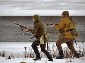 Реконструкция боев за Елец в декабре 1941