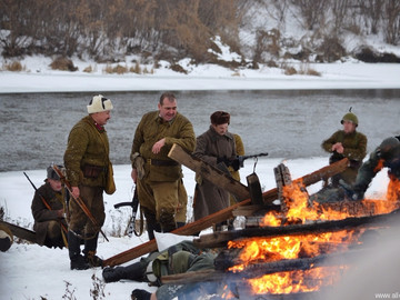 Реконструкция боев за Елец в декабре 1941