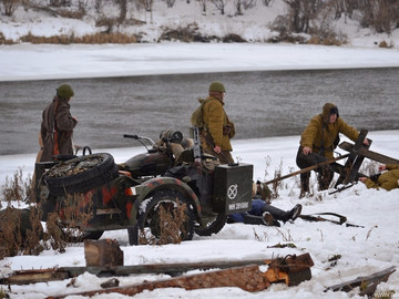 Реконструкция боев за Елец в декабре 1941