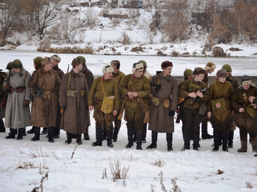 Реконструкция боев за Елец в декабре 1941