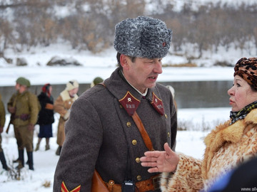 Реконструкция боев за Елец в декабре 1941