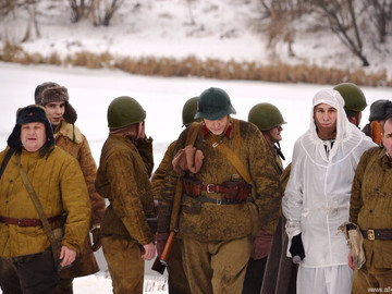 Реконструкция боев за Елец в декабре 1941