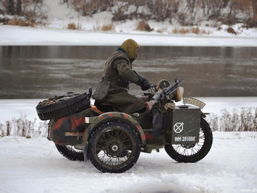 Реконструкция боев за Елец в декабре 1941