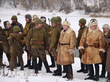 Реконструкция боев за Елец в декабре 1941
