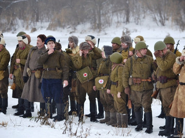 Реконструкция боев за Елец в декабре 1941