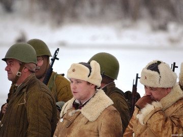Реконструкция боев за Елец в декабре 1941