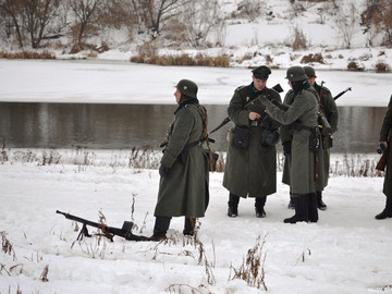 Реконструкция боев за Елец в декабре 1941