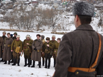 Реконструкция боев за Елец в декабре 1941