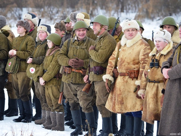 Реконструкция боев за Елец в декабре 1941