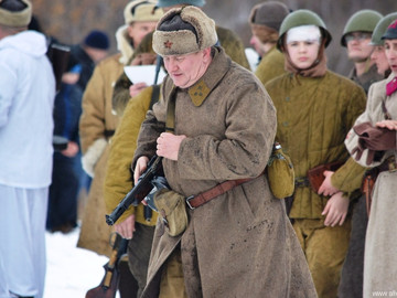 Реконструкция боев за Елец в декабре 1941