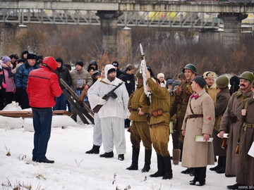 Реконструкция боев за Елец в декабре 1941