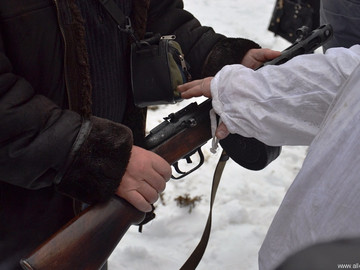 Реконструкция боев за Елец в декабре 1941