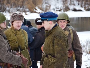 Реконструкция боев за Елец в декабре 1941