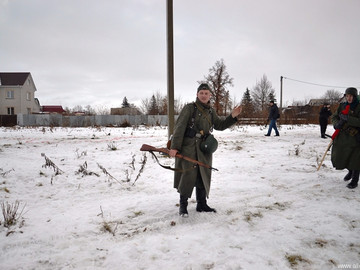 Реконструкция боев за Елец в декабре 1941