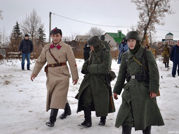 Реконструкция боев за Елец в декабре 1941