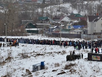 Реконструкция боев за Елец в декабре 1941