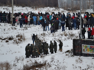Реконструкция боев за Елец в декабре 1941
