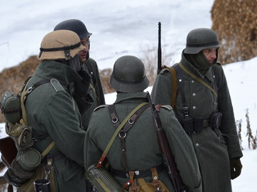 Реконструкция боев за Елец в декабре 1941