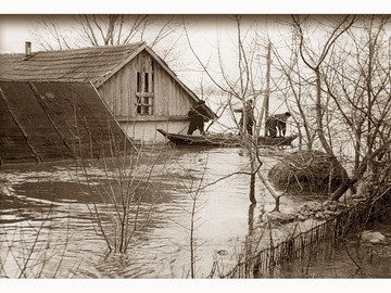 Елец. 1970-е. Половодье