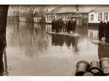 Елец. 1970-е. Половодье