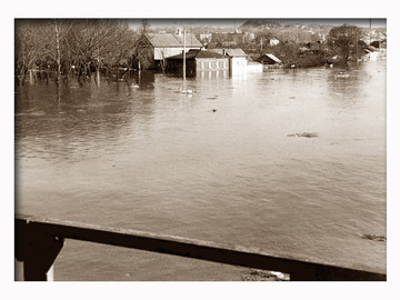 Елец. 1970-е. Половодье