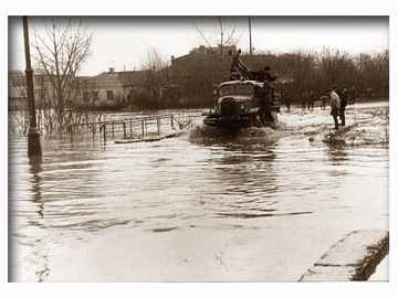 Елец. 1970-е. Половодье