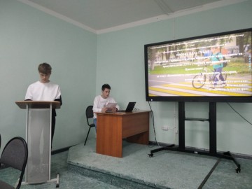 Мероприятие ГИБДД совместно с «Елецким лицеем сферы бытовых услуг» и представителями МБУ «ЕТРК»