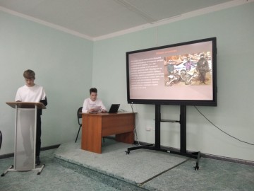 Мероприятие ГИБДД совместно с «Елецким лицеем сферы бытовых услуг» и представителями МБУ «ЕТРК»