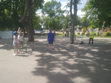 Занятие по предупреждению ДТП с участием несовершеннолетних в лагере МАОУ ДО «Детско-юношеский центр им. Б.Г. Лесюка»