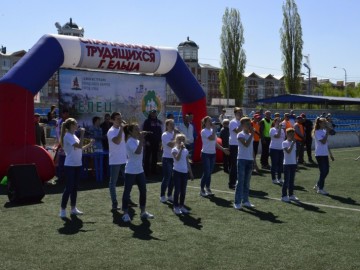 Открытие спартакиады трудящихся